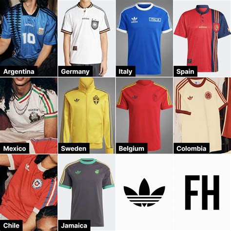 adidas originals retro football shirts|adidas argentina retro collection.